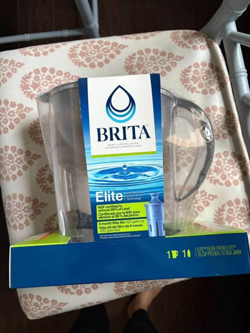 NWT Brita Elite Water Filter Pitcher